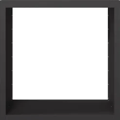 vidaXL Tilbehør Til Brændeovne & Pejse^brændestativ 100x40x100 cm stål sort