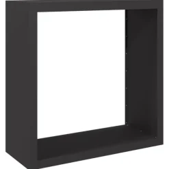 vidaXL Tilbehør Til Brændeovne & Pejse^brændestativ 100x40x100 cm stål sort