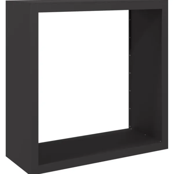 vidaXL Tilbehør Til Brændeovne & Pejse^brændestativ 100x40x100 cm stål sort