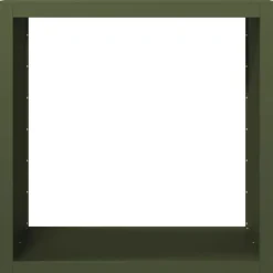 brændestativ 100x40x100 cm stål grøn Tilbehør Til Brændeovne & Pejse