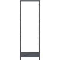vidaXL Tilbehør Til Brændeovne & Pejse^brændestativ 34x25x100 cm koldvalset stål antracitgrå