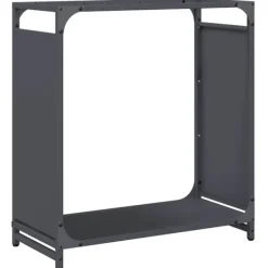vidaXL Tilbehør Til Brændeovne & Pejse^brændestativ 60x28x65 cm koldvalset stål antracitgrå