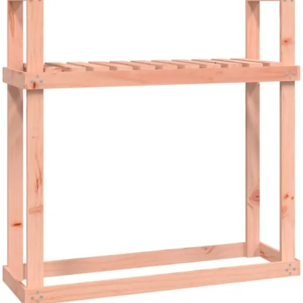 vidaXL Tilbehør Til Brændeovne & Pejse^brændestativ 1110x35x108,5 cm massivt douglasgran - Brændekurve – tilbehør