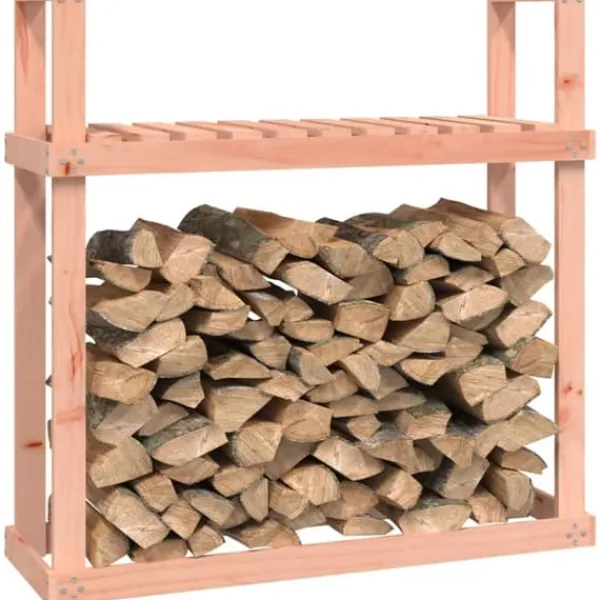 vidaXL Tilbehør Til Brændeovne & Pejse^brændestativ 1110x35x108,5 cm massivt douglasgran - Brændekurve – tilbehør