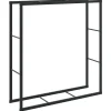 vidaXL Tilbehør Til Brændeovne & Pejse^brændestativ 110x30x116 cm stål sort