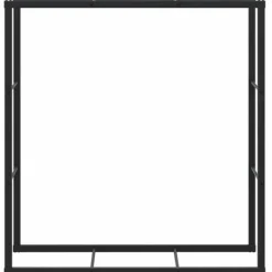 vidaXL Tilbehør Til Brændeovne & Pejse^brændestativ 110x30x116 cm stål sort