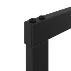 vidaXL Tilbehør Til Brændeovne & Pejse^brændestativ 110x30x116 cm stål sort