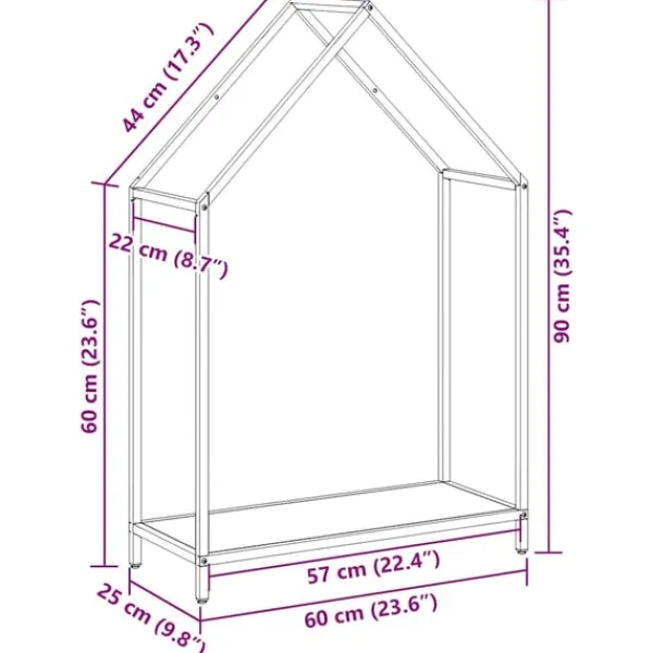 Outlet brændestativ 60x25x90 cm koldvalset stål olivengrøn Tilbehør Til Brændeovne & Pejse
