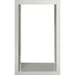 brændestativ 60x40x100 cm rustfrit stål Tilbehør Til Brændeovne & Pejse