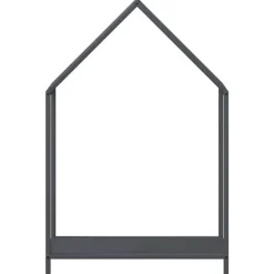 New brændestativ 60x25x90 cm koldvalset stål antracitgrå Tilbehør Til Brændeovne & Pejse