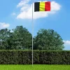 vidaXL Flag & Vindposer^det belgiske flag 90x150 cm - Flag & vimpler
