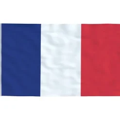 vidaXL Flag & Vindposer^det franske flag 90x150 cm