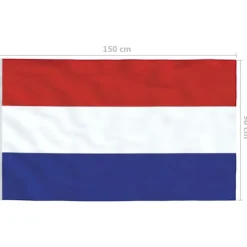 vidaXL Flag & Vindposer^det hollandske flag 90x150 cm