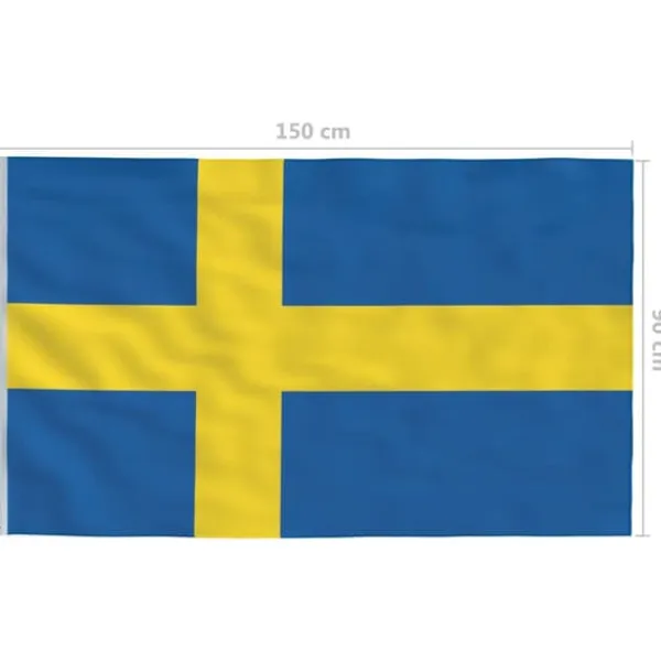 Sale det svenske flag 90x150 cm - Flag & vimpler Flag & Vindposer