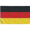 vidaXL Flag & Vindposer^det tyske flag 90x150 cm