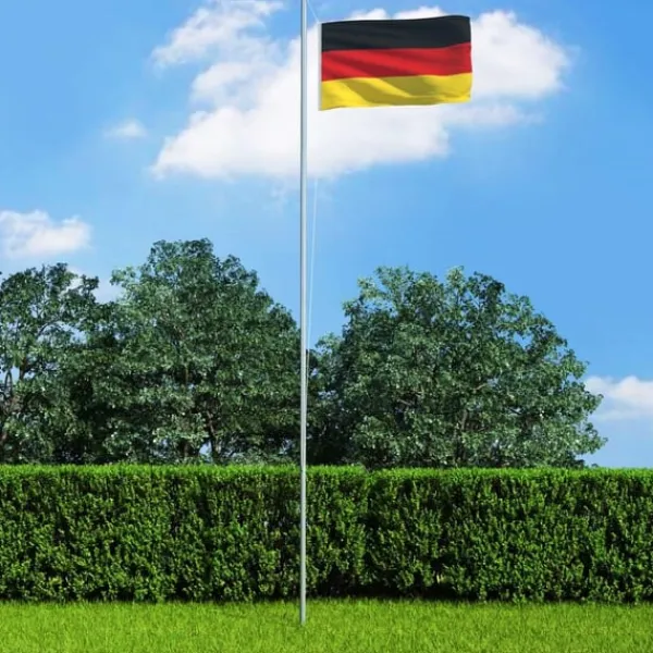 vidaXL Flag & Vindposer^det tyske flag 90x150 cm