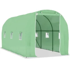 vidaXL Drivhus^drivhus 9 m² 4,5x2x2 m - Drivhuse