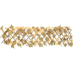 Discount espalierer med kunstige ahornblade 5 stk. 180x30 cm orange - Havehegn Buer, Spalier, Lysthuse Uden Tag