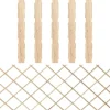 New espalierhegn 5 stk. 180x80 cm massivt fyrretræ - Havehegn Buer, Spalier, Lysthuse Uden Tag