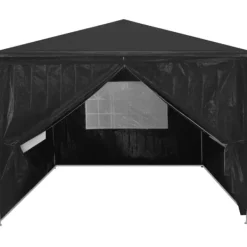 New festtelt 3 x 3 m antracitgrå - Festtelte & havepavilloner Telte & Lysthuse