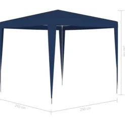 vidaXL Telte & Lysthuse^festtelt 2,5x2,5 m blå - Festtelte & havepavilloner