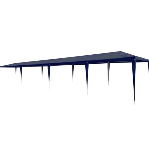 vidaXL Telte & Lysthuse^festtelt 3x12 m PE blå - Festtelte & havepavilloner