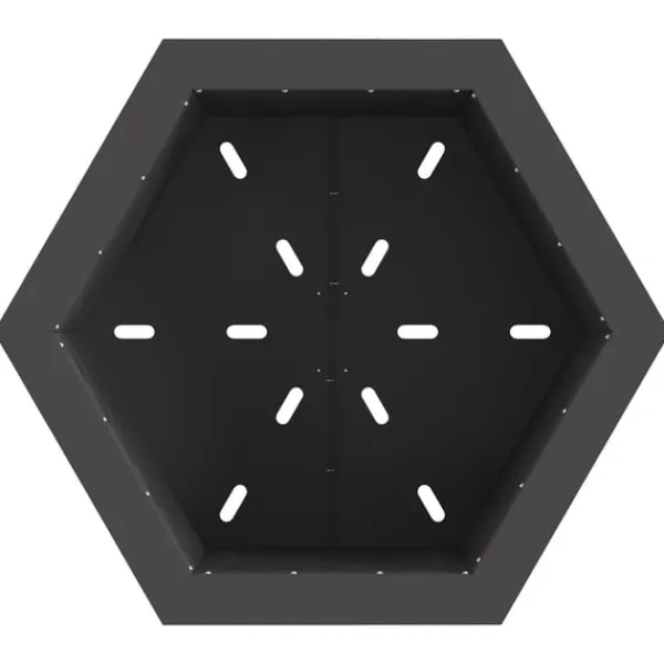 Best Fire Pit Black 58 x 58 x 51 cm Cold-rolled steel Pejse