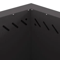 Best Fire Pit Black 58 x 58 x 51 cm Cold-rolled steel Pejse