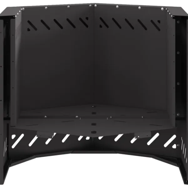 Best Fire Pit Black 58 x 58 x 51 cm Cold-rolled steel Pejse