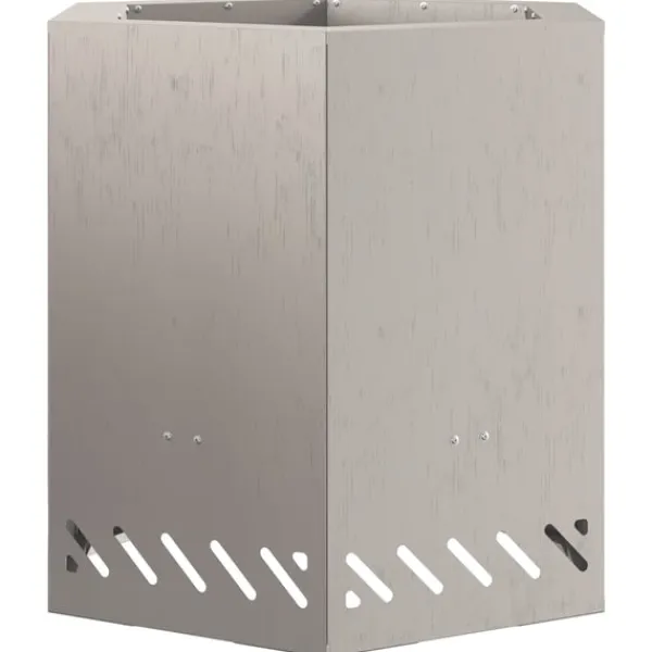 vidaXL Pejse^Fire Pit Brown 48 x 48 x 51 cm Weathering steel