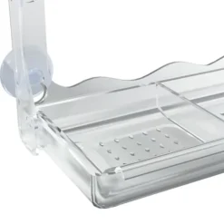 Outlet foderautomater til vindue 2 stk. 30x12x15 cm akryl - Foderautomater til fugle Til Fugle & Småvildt