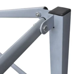 vidaXL Telte & Lysthuse^foldbart festtelt 2 x 2 m stål antracitgrå - Festtelte & havepavilloner