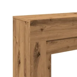 vidaXL Pejse^forsats til pejs 100x30x87,5 cm konstrueret træ kunsteg