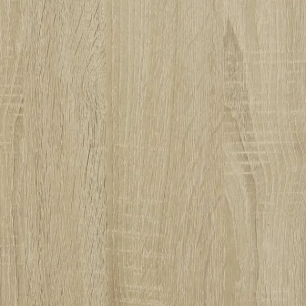 Clearance forsats til pejs 100x20x100 cm konstrueret træ sonoma-eg Pejse