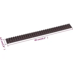 vidaXL Insektmiddel & Dyreafvisende Middel^fuglepigge 49 x 4,5 x 1,7 cm sæt af 20