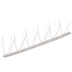 vidaXL Insektmiddel & Dyreafvisende Middel^fuglepigge i 5 rækker sæt med 40 stk. 20 m rustfrit stål - Afskrækningsprodukter