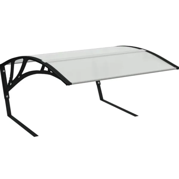 vidaXL Havemaskiner^garage til robotplæneklipper 80x101x46 cm sort