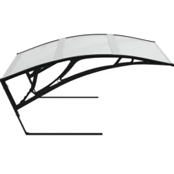 vidaXL Havemaskiner^garage til robotplæneklipper 80x101x46 cm sort