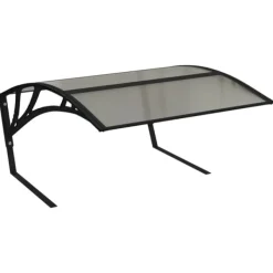 vidaXL Havemaskiner^garage til robotplæneklipper 80x101x46 cm sort
