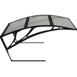 vidaXL Havemaskiner^garage til robotplæneklipper 80x101x46 cm sort