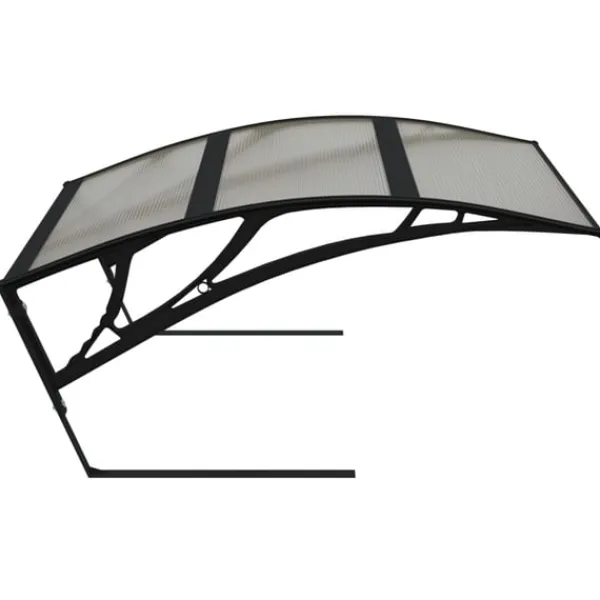vidaXL Havemaskiner^garage til robotplæneklipper 80x101x46 cm sort