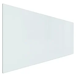vidaXL Tilbehør Til Brændeovne & Pejse^glasplade til pejs 120x50 cm rektangulær - Glas