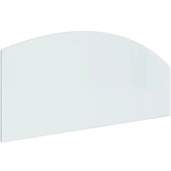 vidaXL Tilbehør Til Brændeovne & Pejse^glasplade til pejs 120x50 cm - Glas