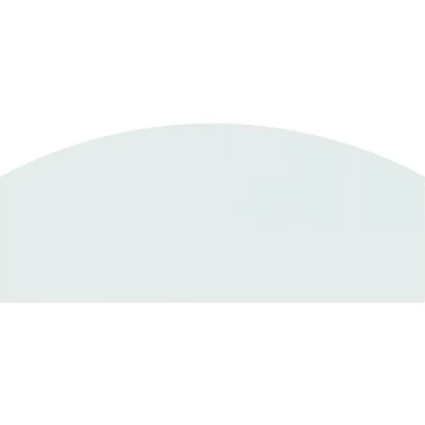 vidaXL Tilbehør Til Brændeovne & Pejse^glasplade til pejs 120x50 cm - Glas