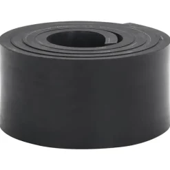 Sale gummikant til sneplov 200x10x1 cm sort Havemaskiner