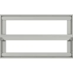 vidaXL Krukker & Plantebeholdere^Have Blomsterkrukke Sølv 100 x 60 x 45 cm Galvaniseret stål