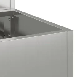 vidaXL Krukker & Plantebeholdere^Have Blomsterkrukke Sølv 100 x 60 x 45 cm Galvaniseret stål