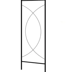 vidaXL Buer, Spalier, Lysthuse Uden Tag^havebue 150x34x240 cm jern sort - Havebuer, espalierer & pergolaer