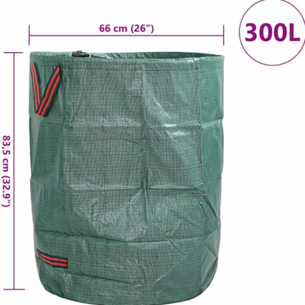 Best Havematerialeposer 4 pcs Grøn 66 x 66 x 83.5 cm Polypropylen Havekurve