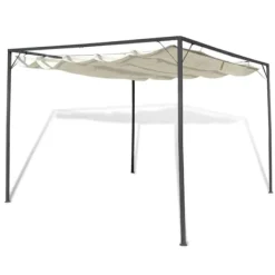 vidaXL Telte & Lysthuse^havepavillon med tilbagetrækkeligt tag - Festtelte & havepavilloner